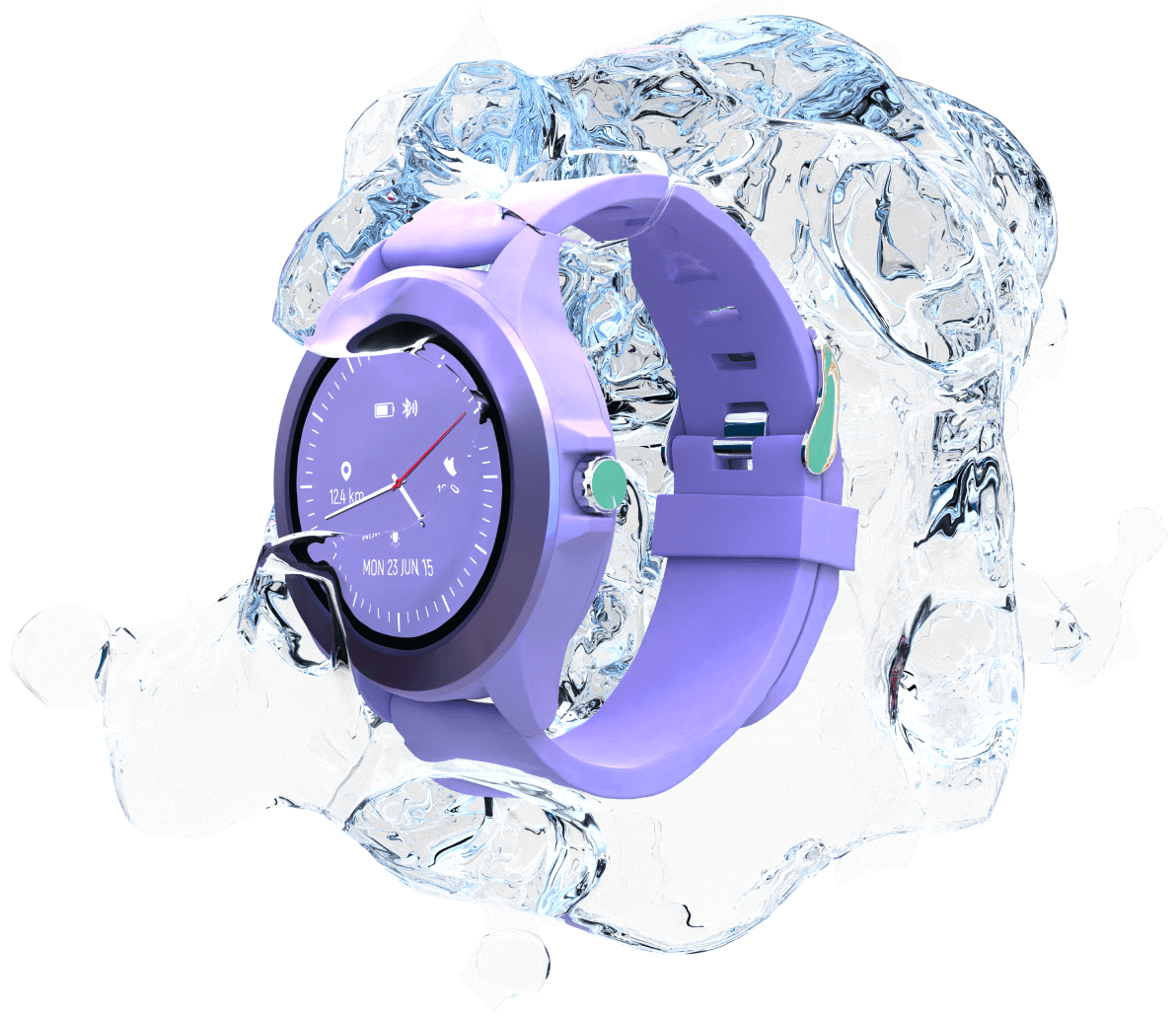 Colorum - smartwatch dla młodzieży odporny na wodę